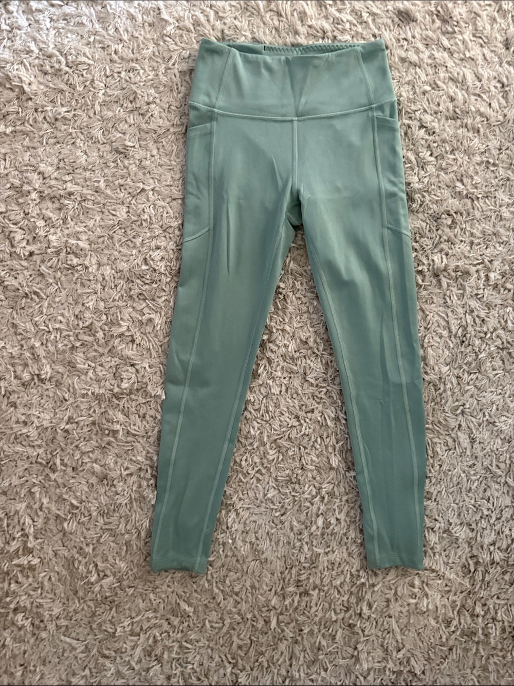 Victoria's Secret Kids Leggings in Sage Green
